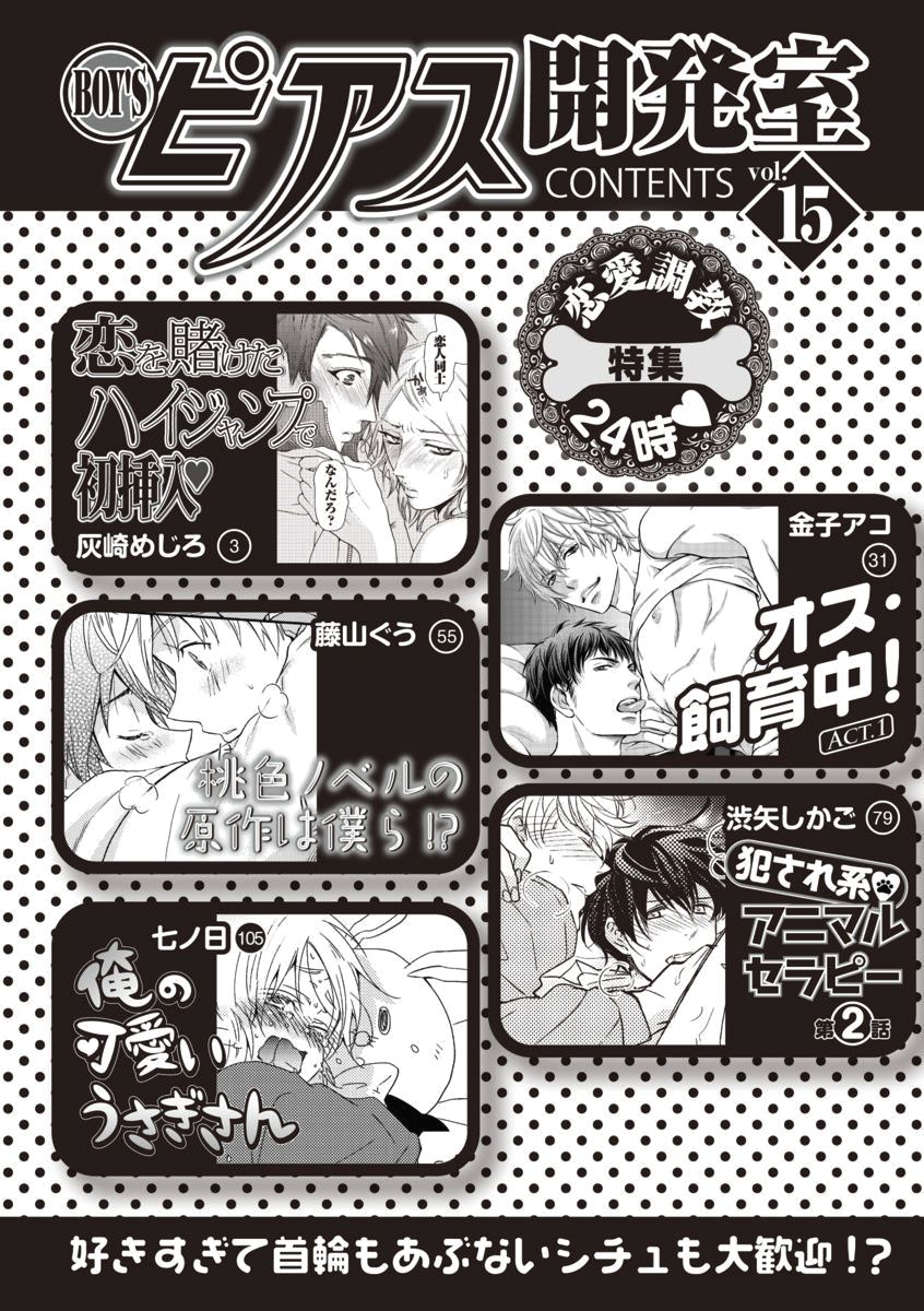 BOY'S Pierce Kaihatsu Shitsu vol.15 Renai Choukyou 24ji page 2 full