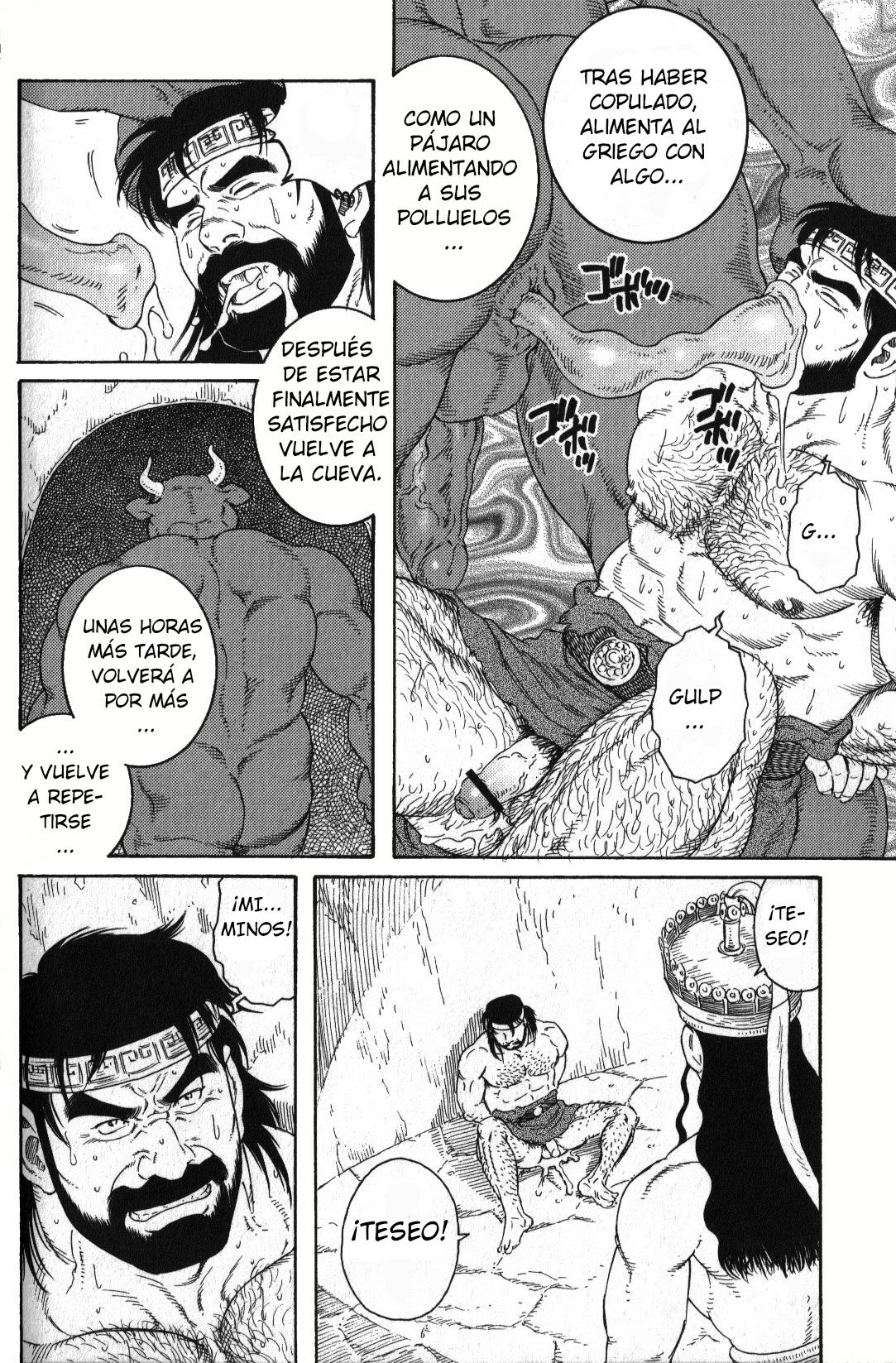 Teseo y el minotauro. page 6 full