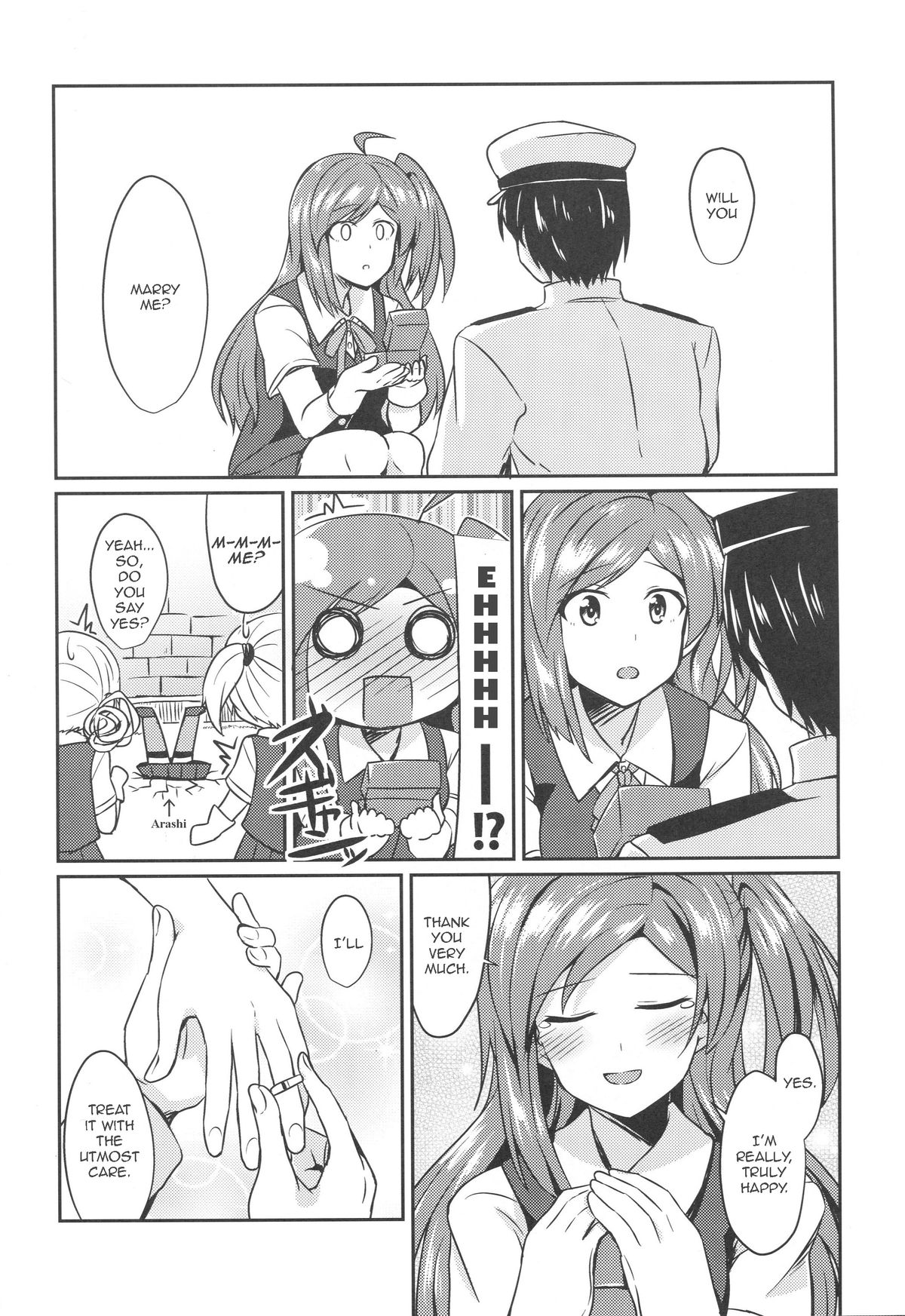 Hagikaze no Kekkon Shoya | Hagikaze's Wedding Night page 5 full