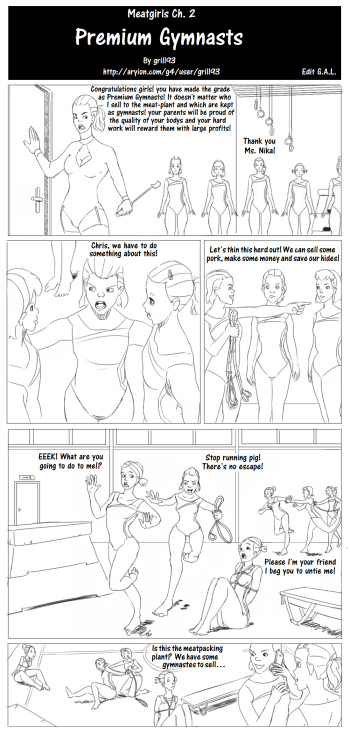 Meat Girls Ch. 2 Premium Gymnasts cover