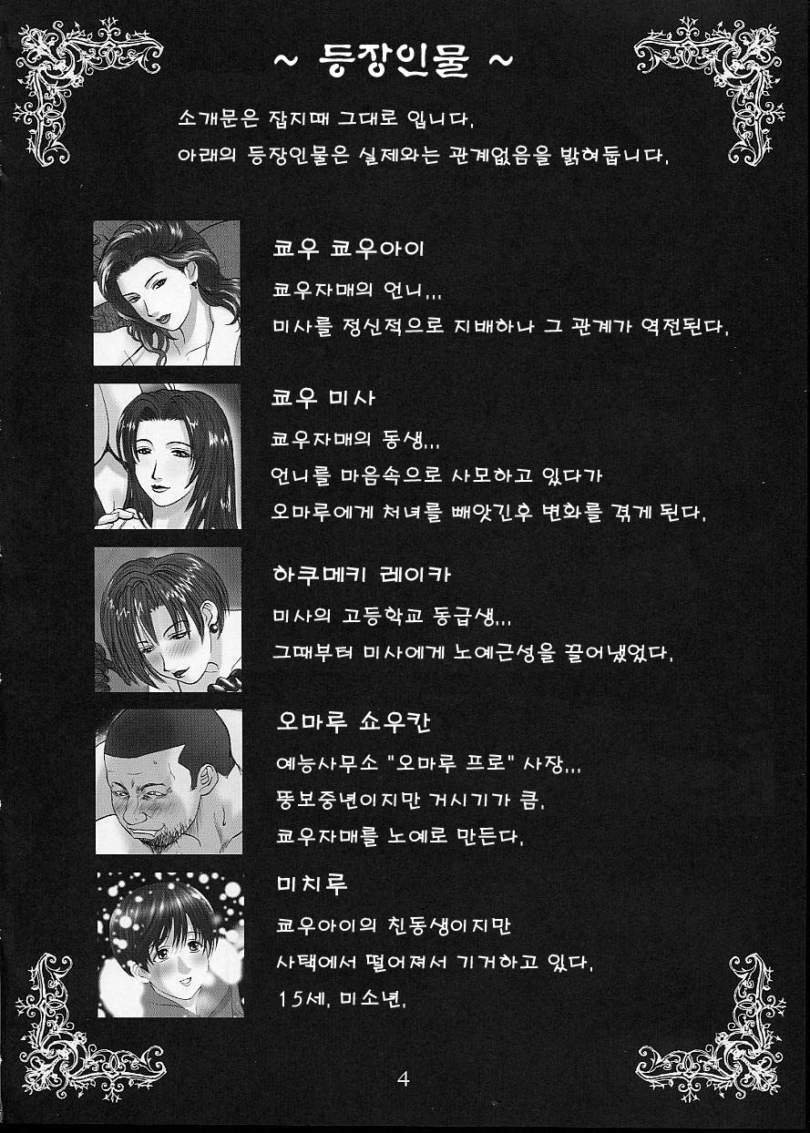 Kanou Shimai - Biniku no Kyouen | 협자매 아름다운 육체의 경연 page 3 full