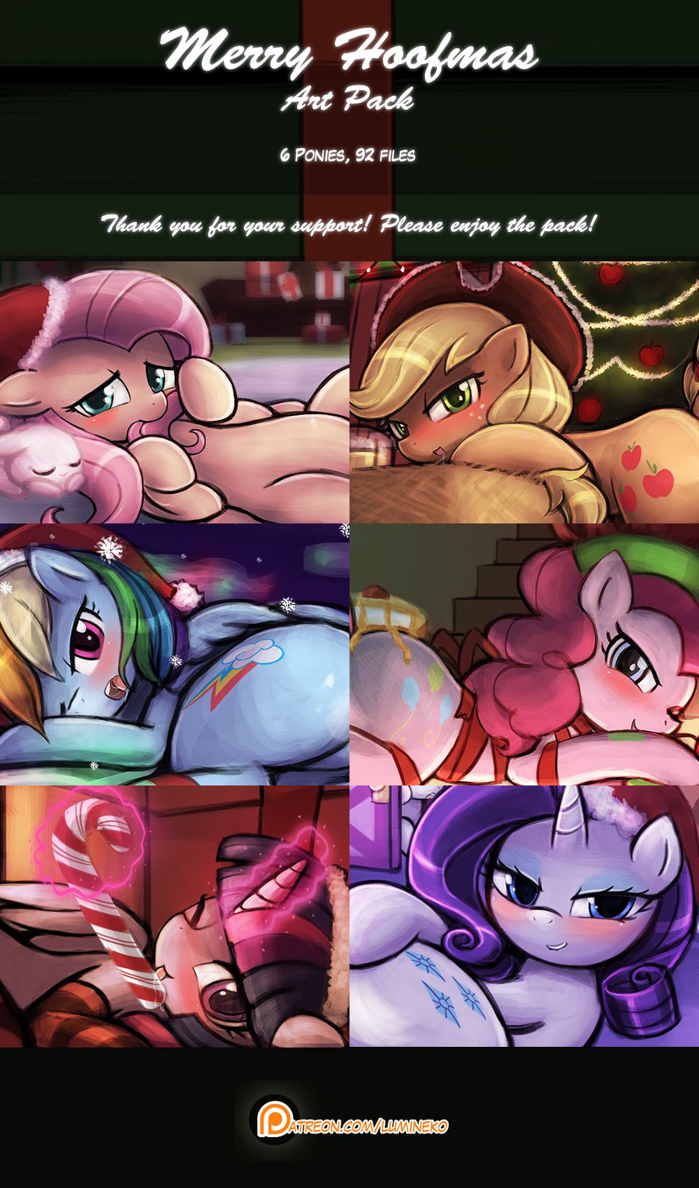 Merry Hoofmas page 1 full