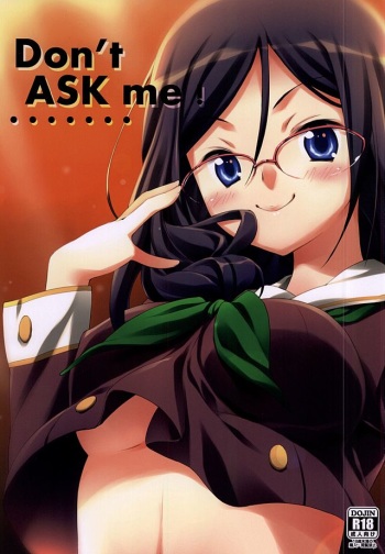 Don't ASK me! cover