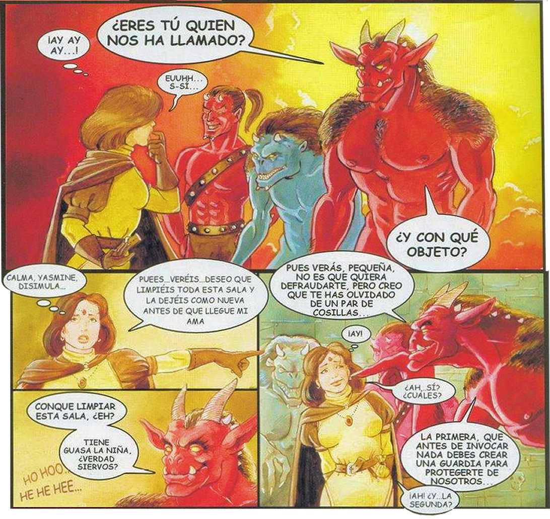 Demons! | ¡Demonios! page 7 full