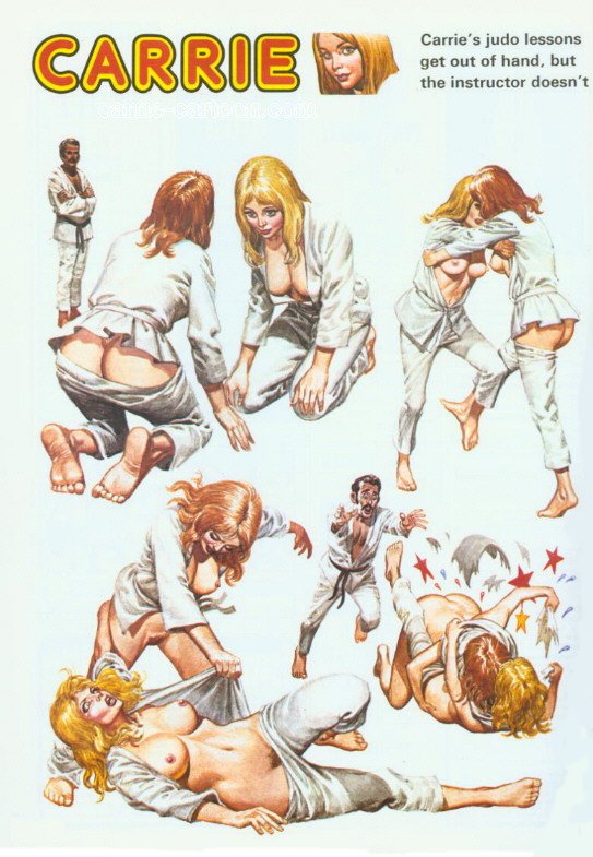 Carrie Carton Girl Strip Complete 1972-1988 page 9 full