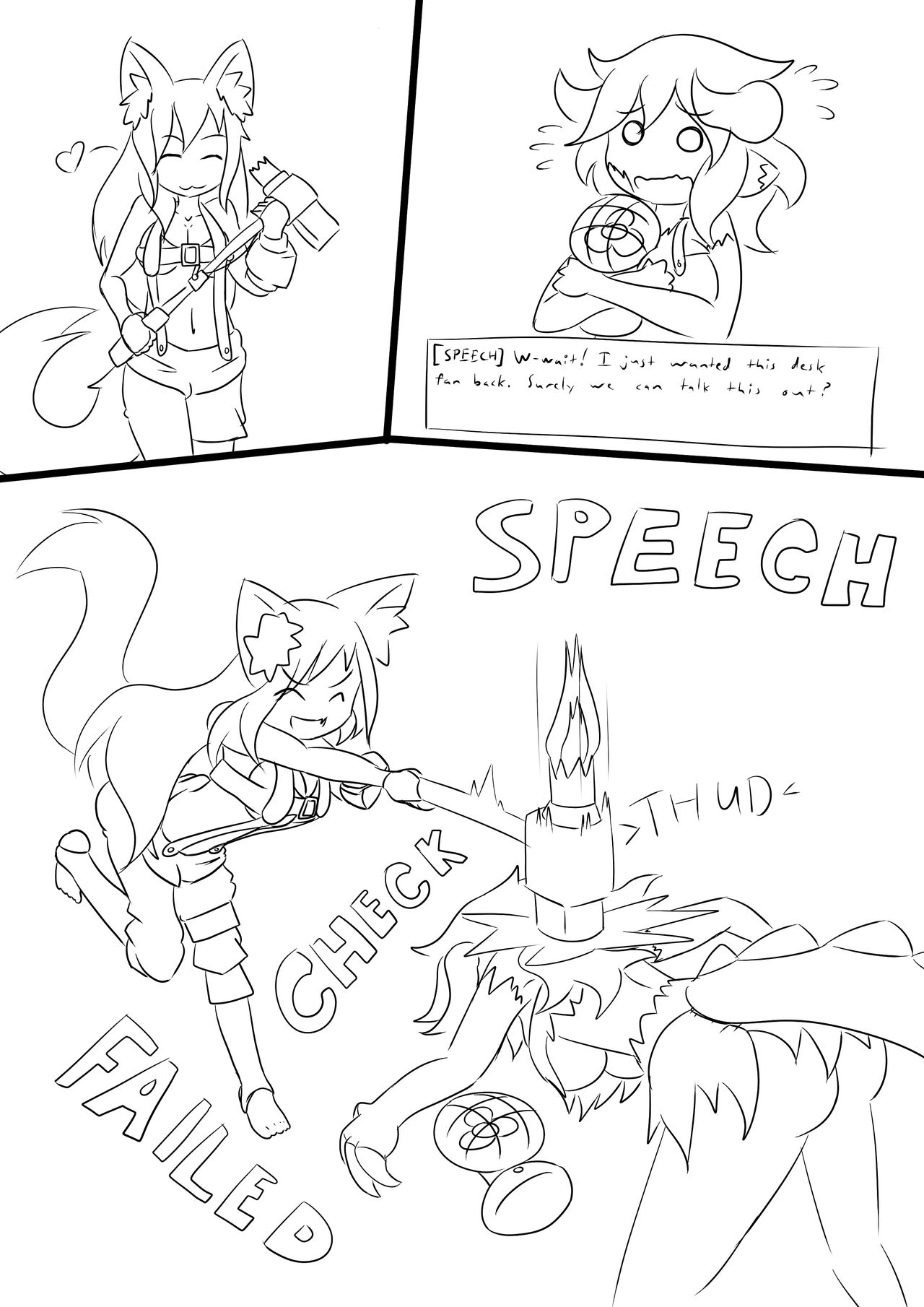 Snuggleclaw Attack page 3 full