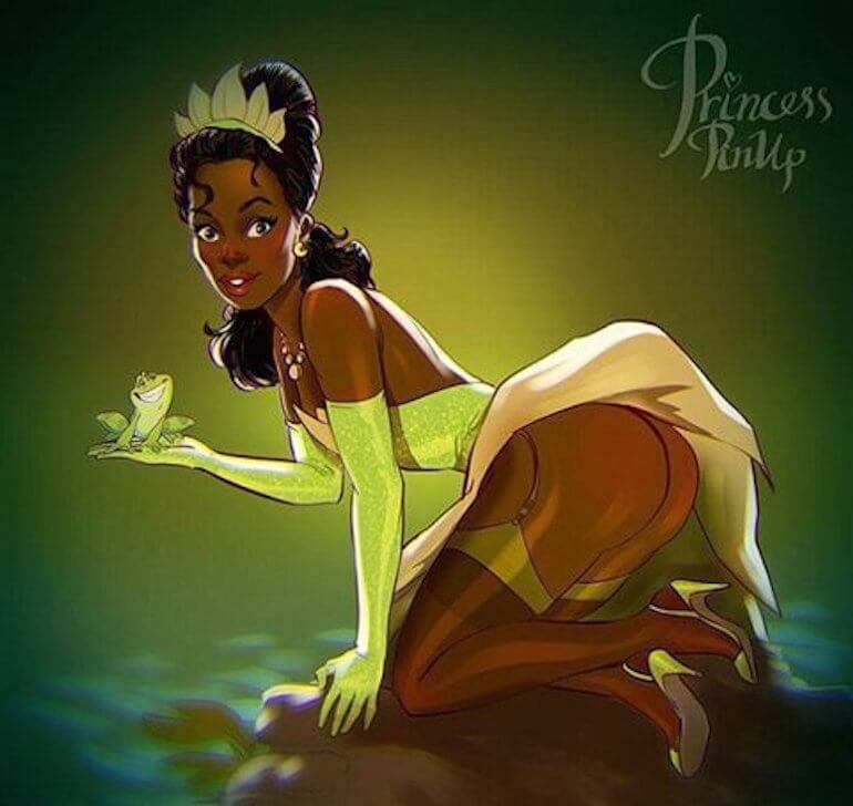 Disney Princess Pin-Up by Andrew Tarusov page 2 full