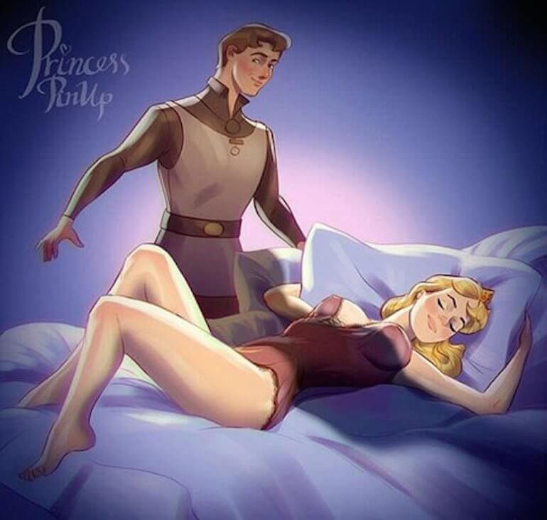Disney Princess Pin-Up by Andrew Tarusov page 7 full
