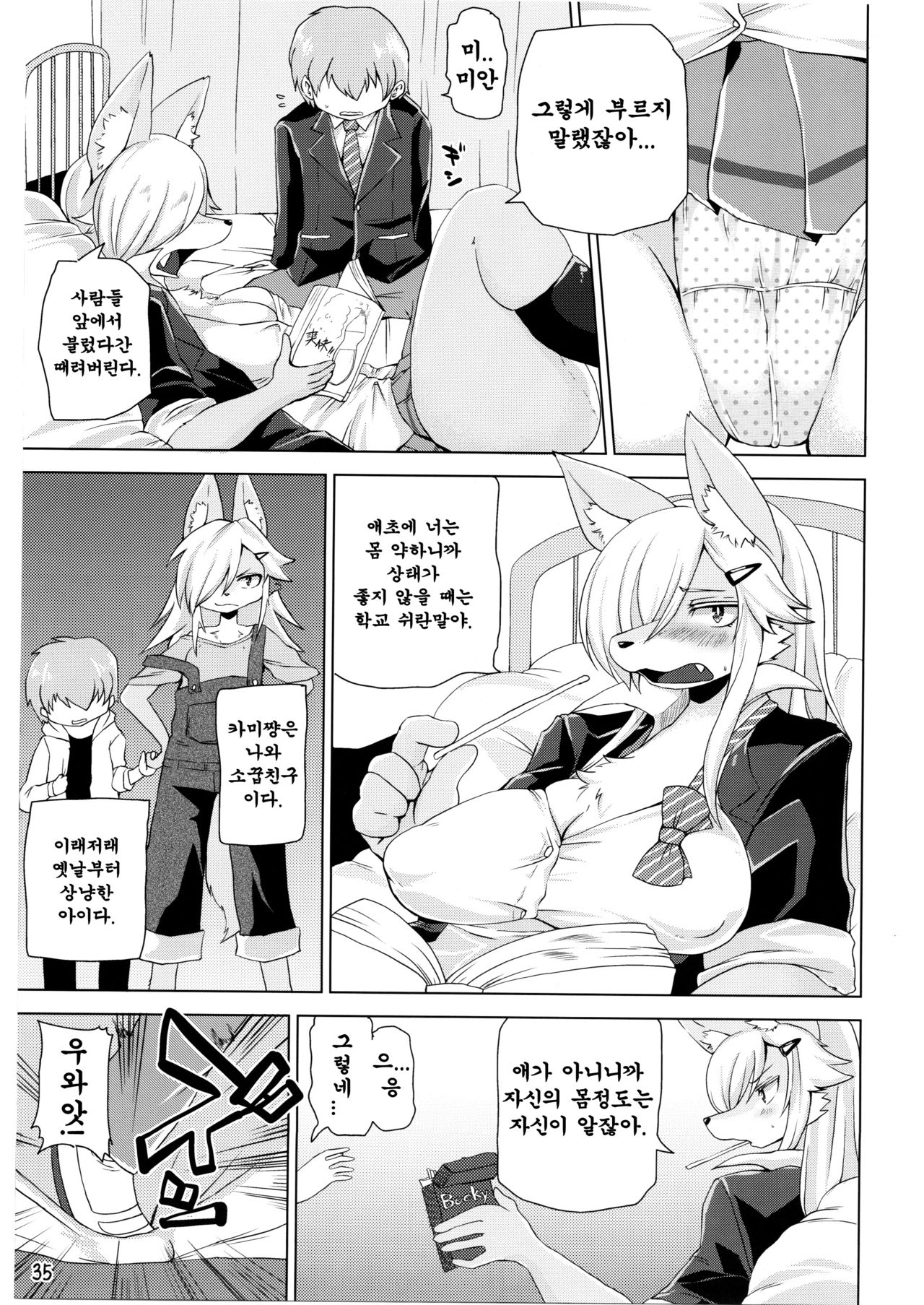 Waru to Hiyowa to Osananajimi page 3 full