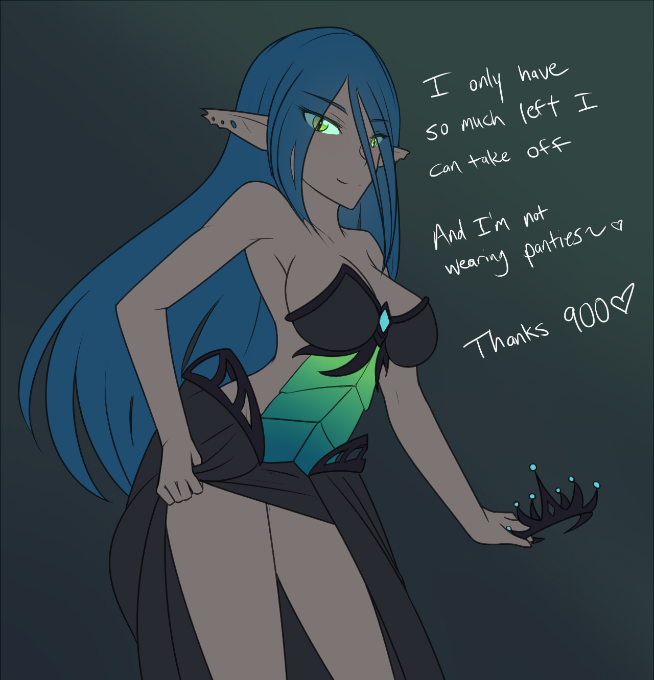Strip Queen Chrysalis page 5 full