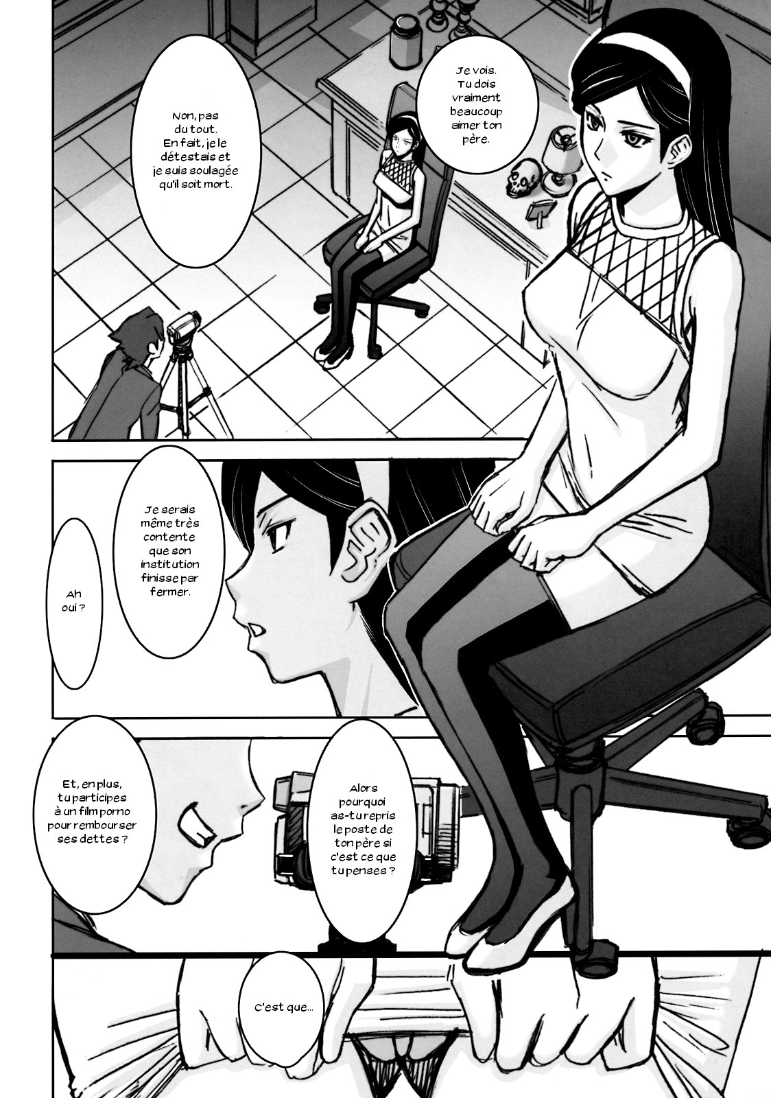 Shiritsu Waldstein Gakuin Gen'eki Gakuchou Kumashiro Maya Shougeki no DEBUT!! page 4 full