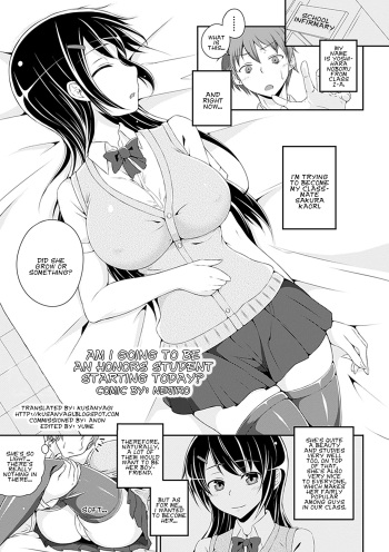 Kyou kara Yuutousei | Am I Going To Be An Honors Student Starting Today? cover