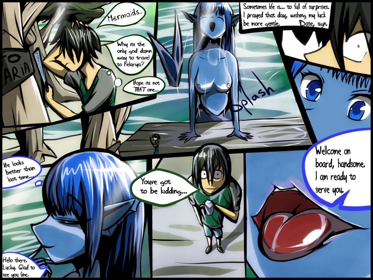 Luckiest guy page 6 full
