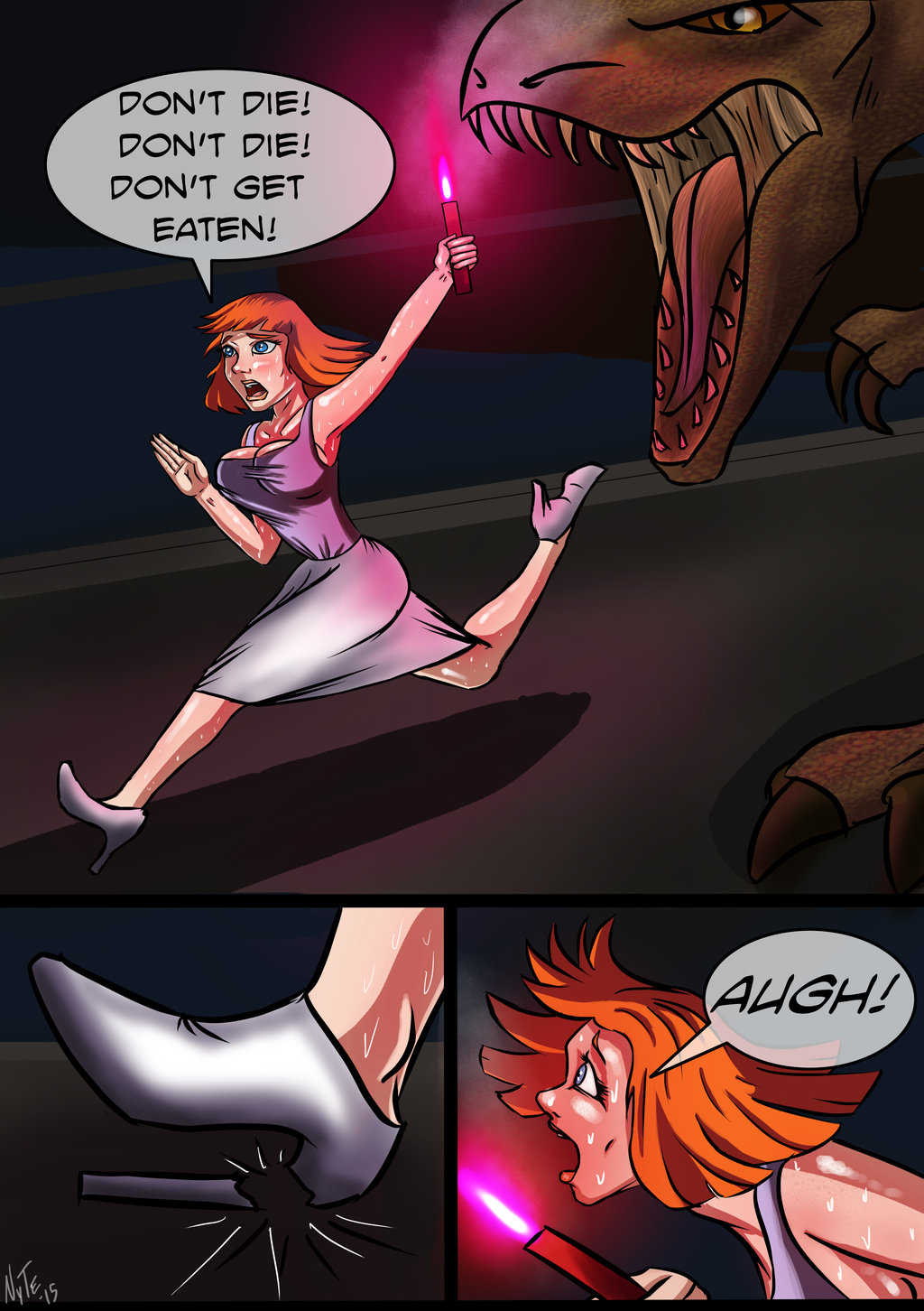 Jurassic World: Claire Indominated page 1 full