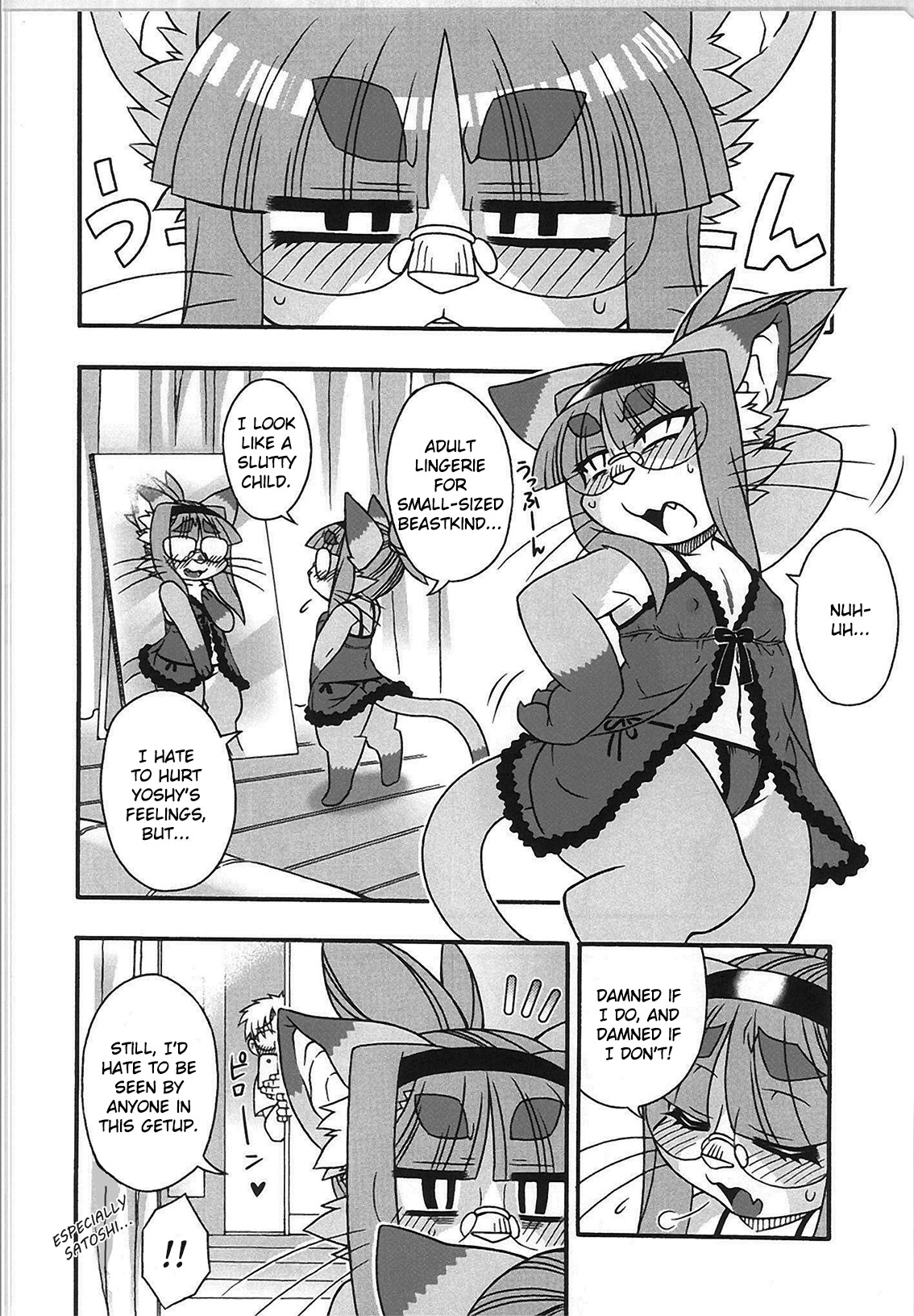 Neko Kano no Midori-san 3 | Cats With Benefits 3 page 2 full