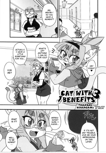 Neko Kano no Midori-san 3 | Cats With Benefits 3 cover