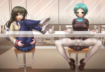 Crossover R18: Fuko and Fuuka cover