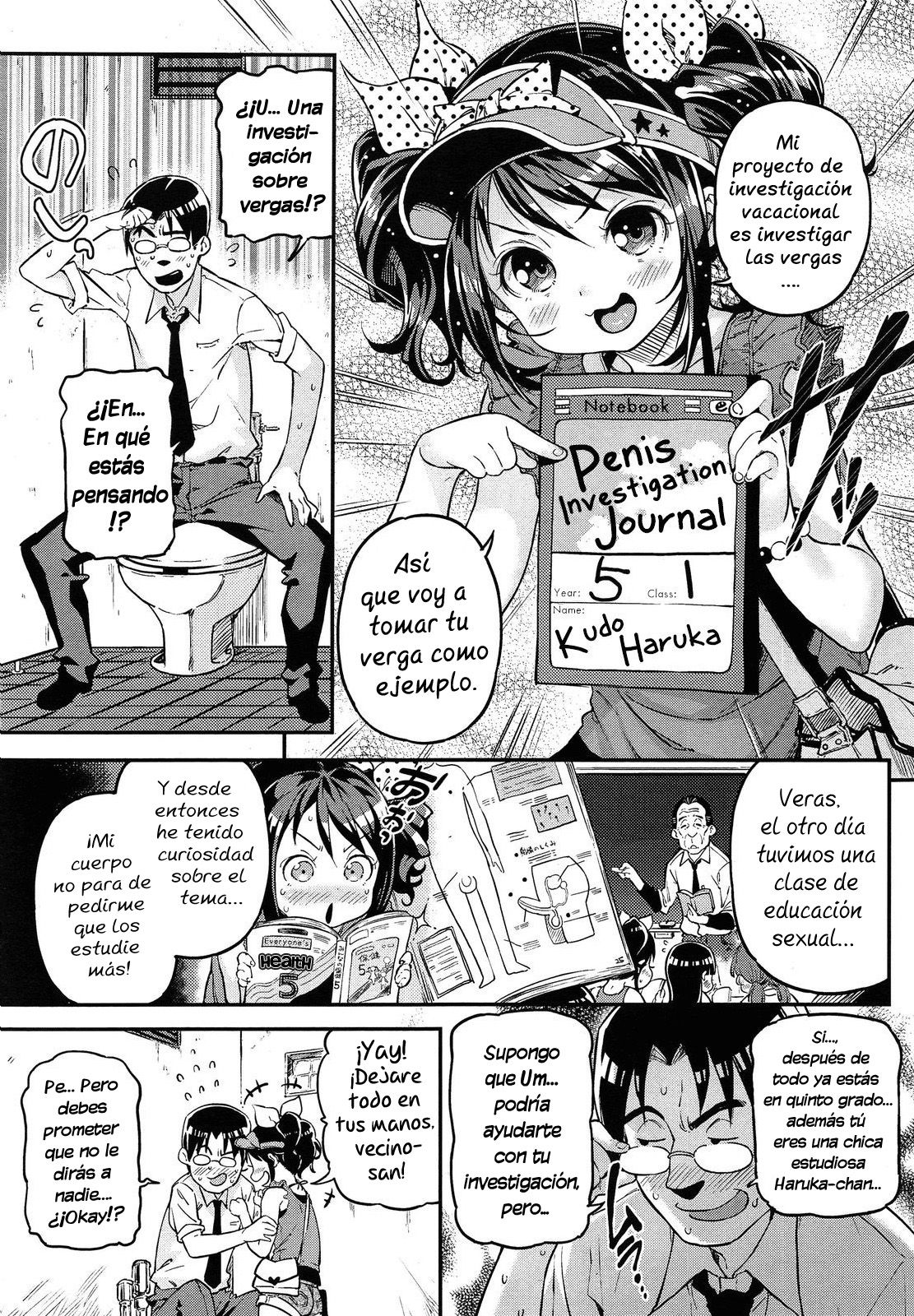 Jiyuukenkyuu Bitch Report | Proyecto de investigación - Reporte de una zorra! page 3 full