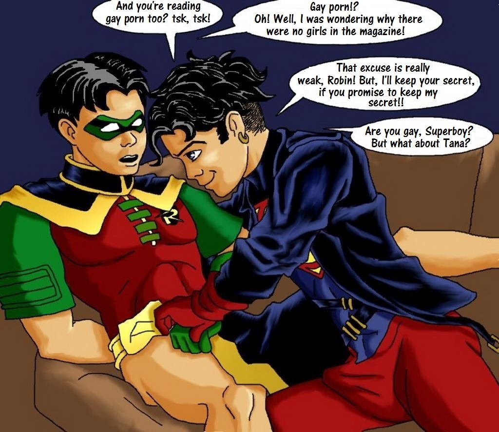 Robin &amp; Superboy page 4 full