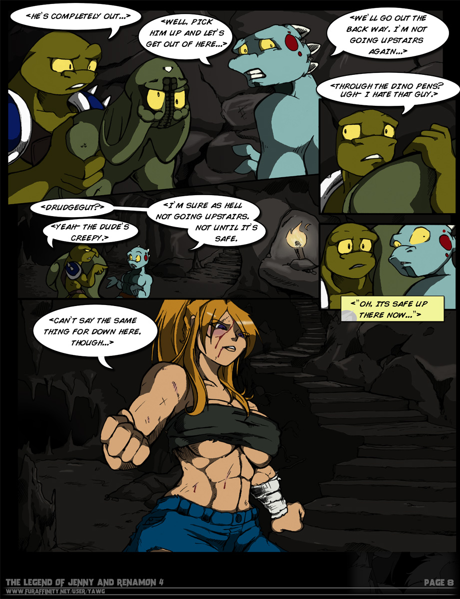 The Legend Of Jenny And Renamon 4 page 10 full