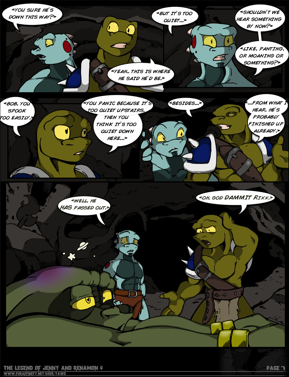 The Legend Of Jenny And Renamon 4 page 9 full