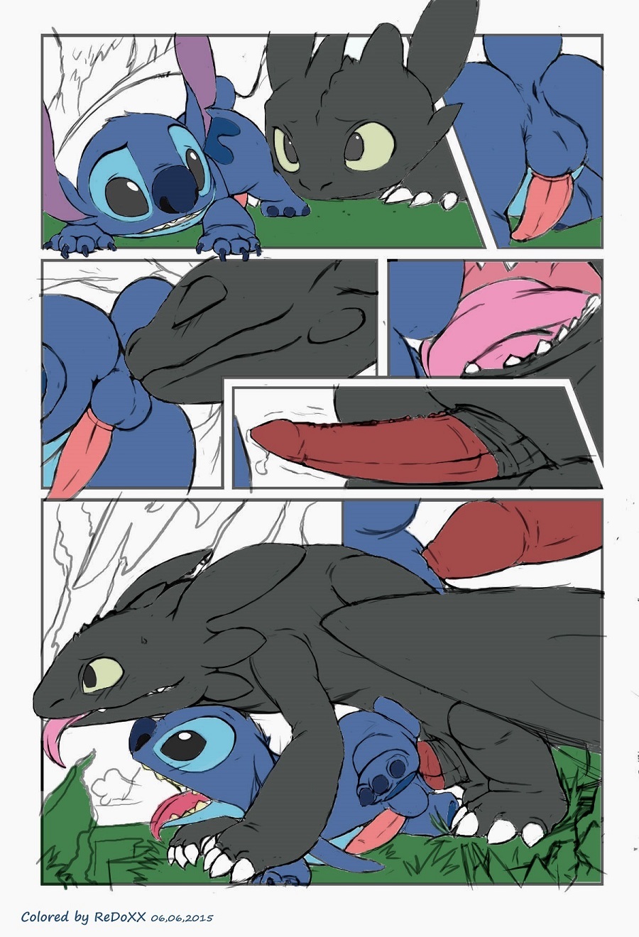 Stitch vs. Toothless page 2 full