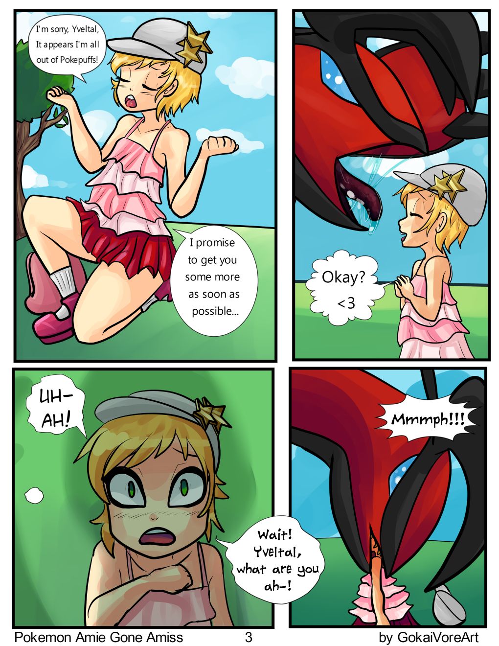 Pokemon Amie Gone Amiss page 3 full