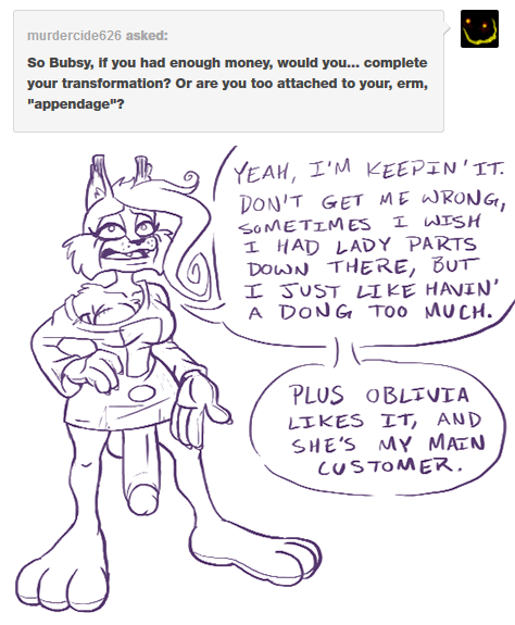 Bubsy Bobcat, My Girlfriend. page 5 full