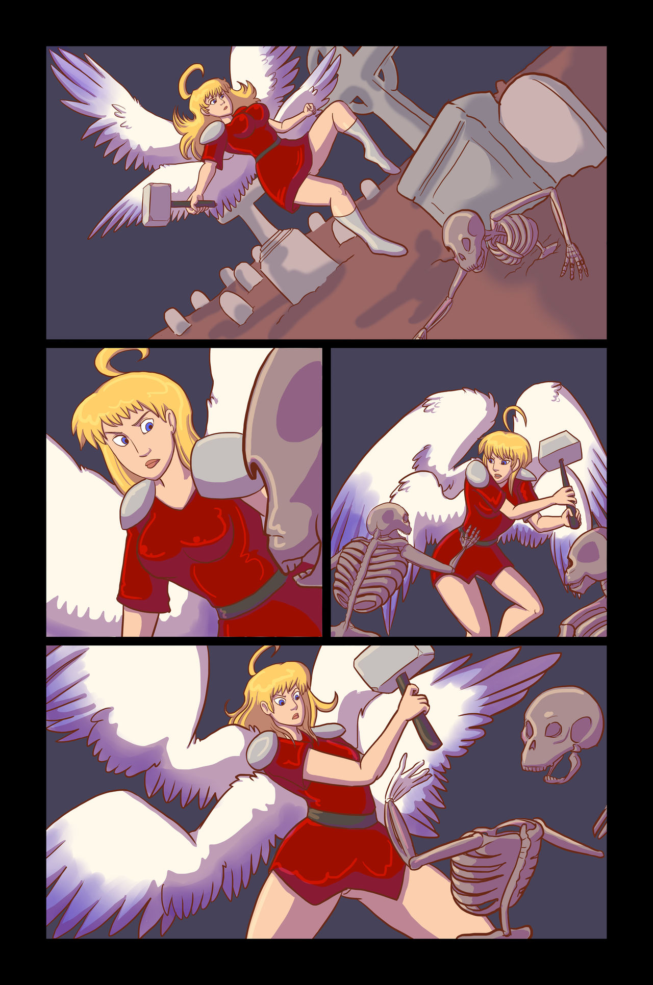 Angelissa versus Necromancer page 2 full