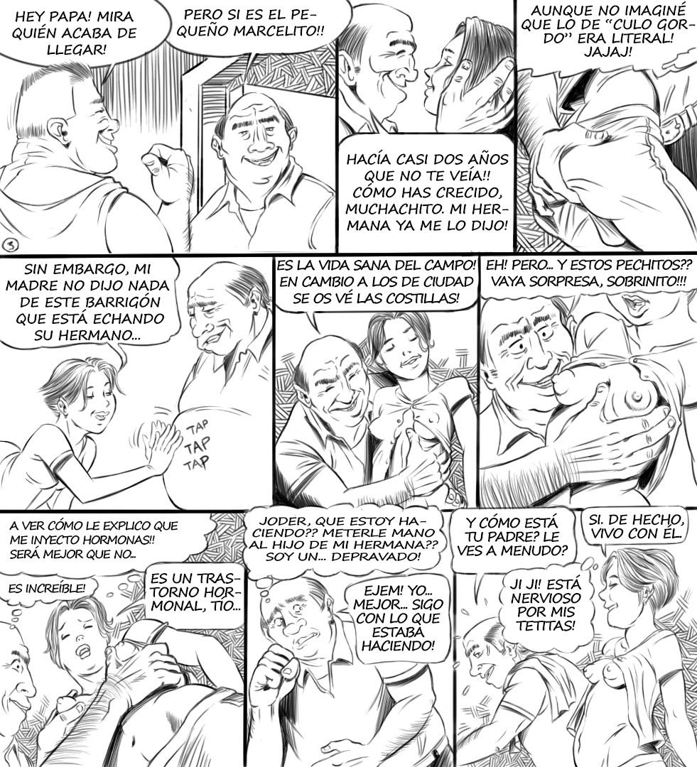 Marcelo visita a su primo del pueblo page 3 full