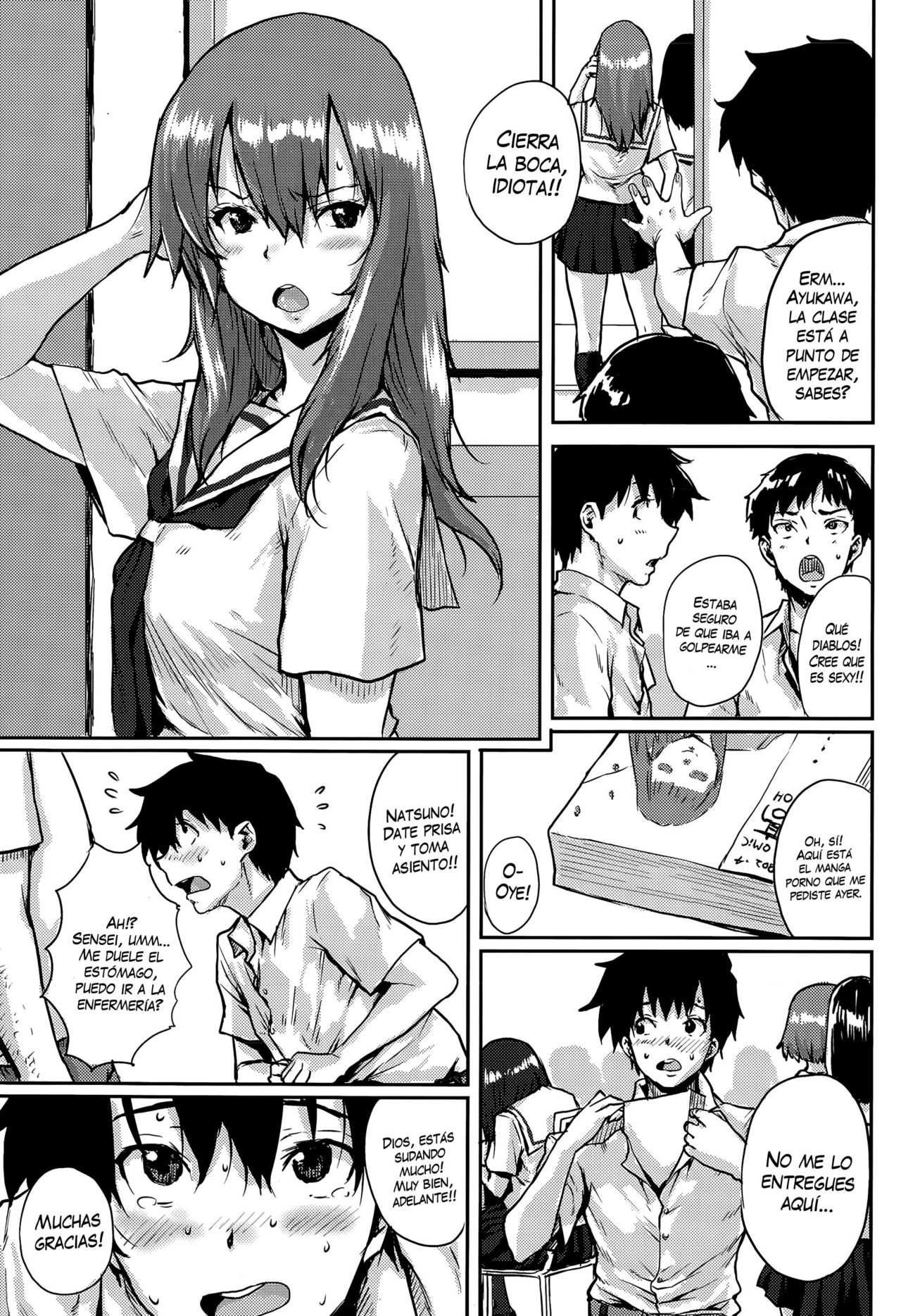 Nazo no Tenkousei | La Misteriosa Estudiante Transferida page 3 full
