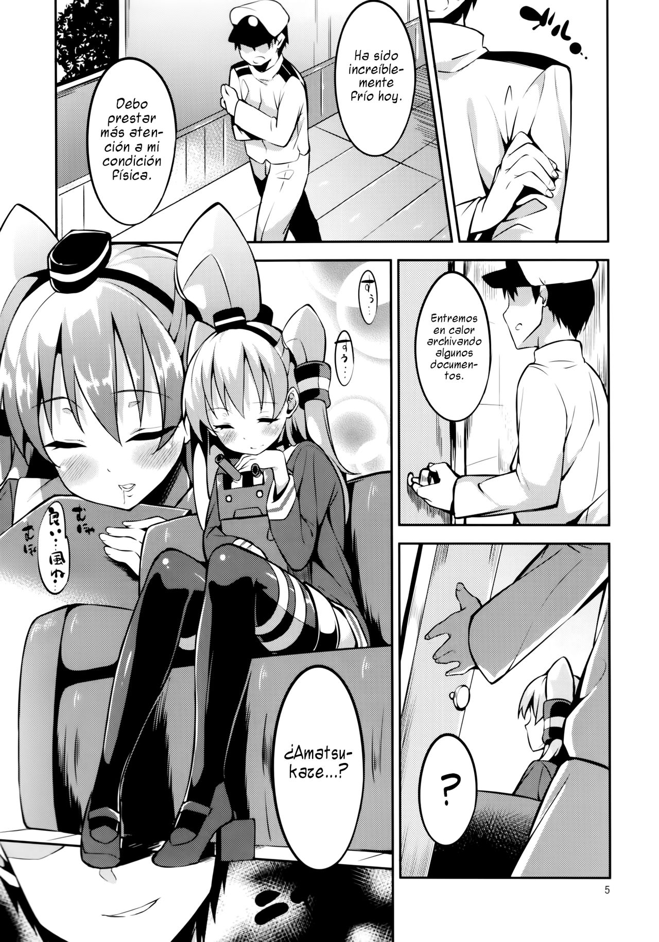 Amatsukaze-chan to | Con Amatsukaze-chan page 4 full