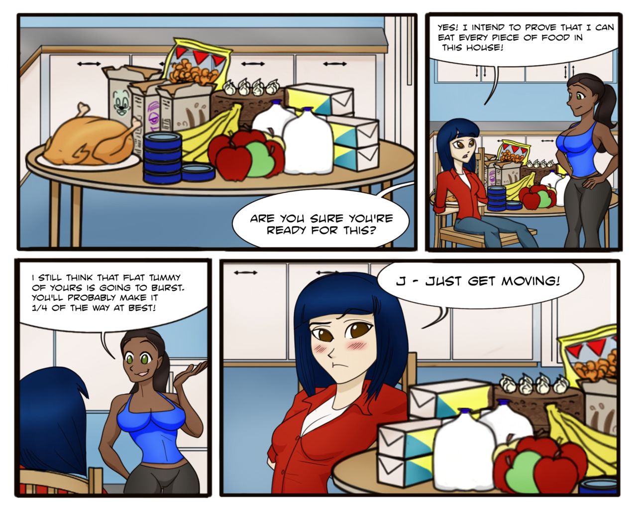 Weight Gain Wager + Weight Gain Winner page 1 full