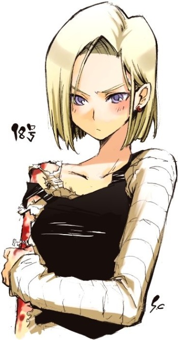android 18 cover
