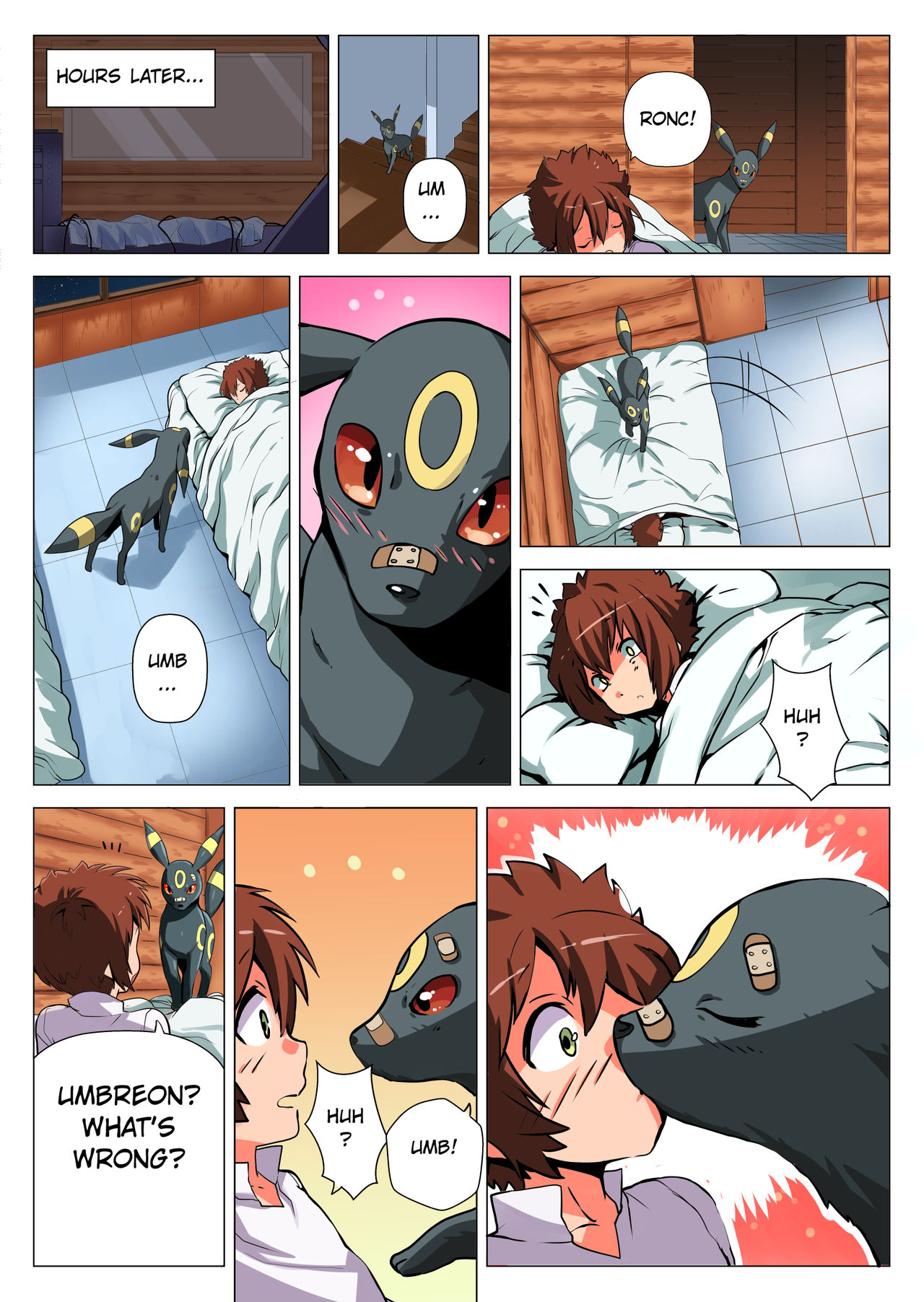 Night at the Pokemon Center page 2 full