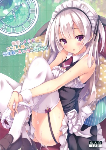 Ginpatsu + Maid  Hatsutaiken ÷ Ecchi = Daisuki! cover