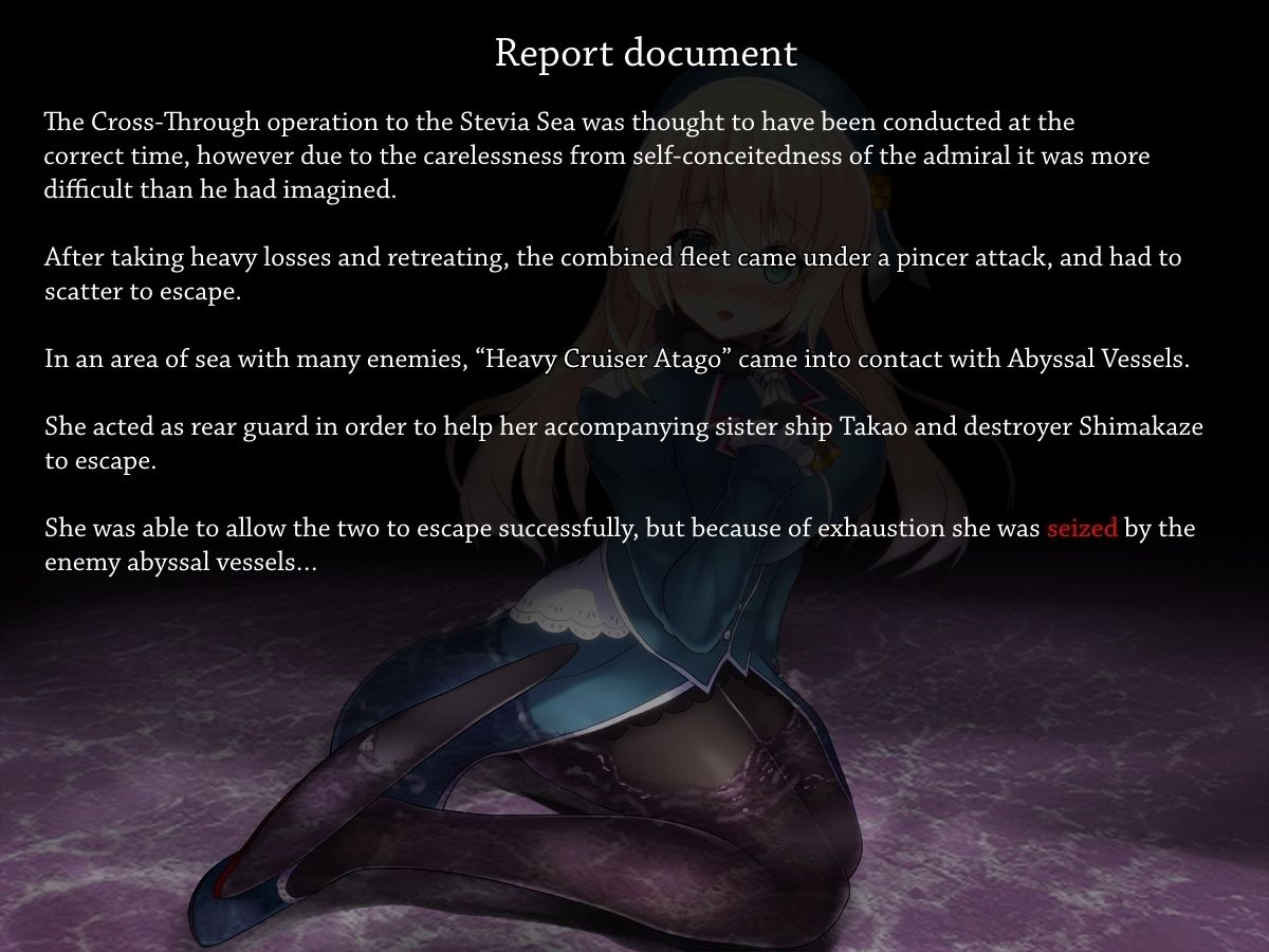 Akuochita Kan ~ Hajimari no Kan ~ | Corrupted Ship ~ The Beginning ~ page 2 full