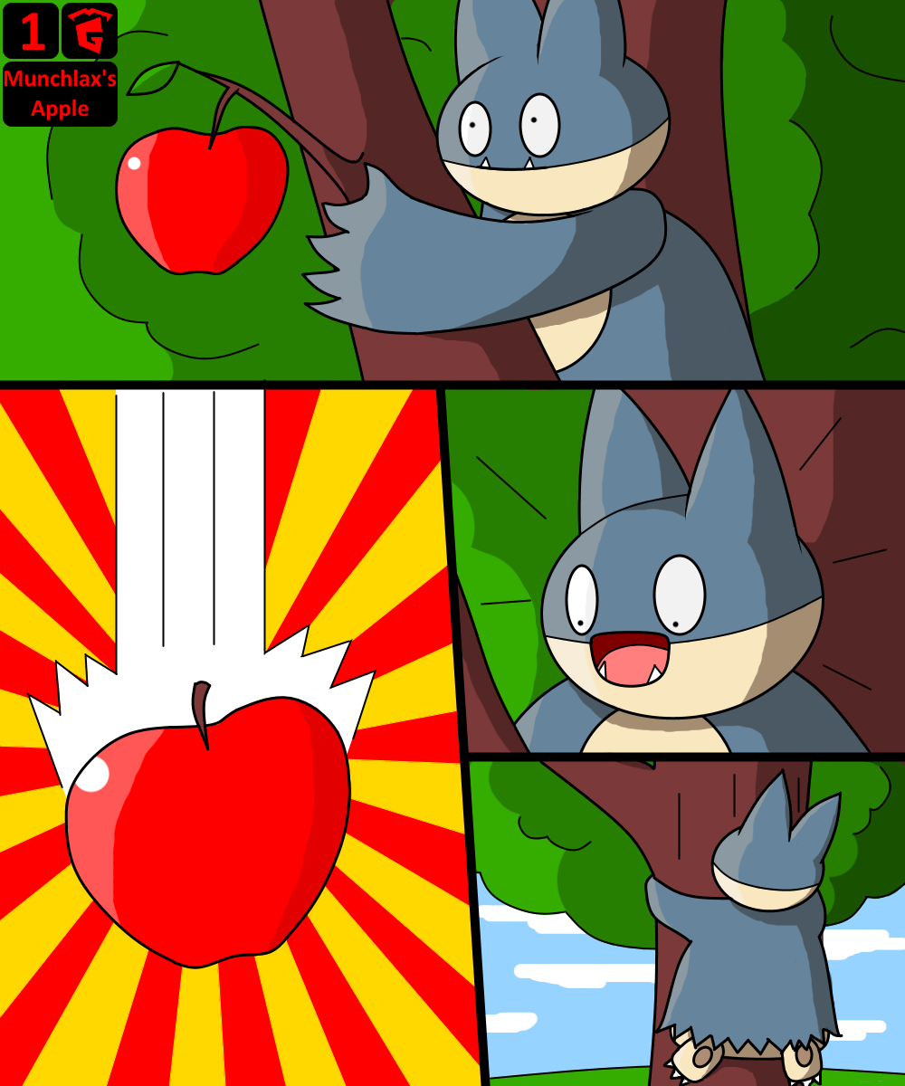 Munchlax's Apple page 1 full