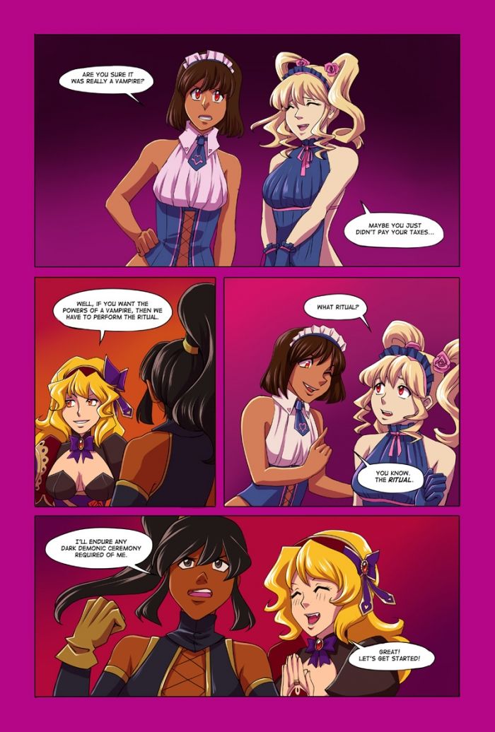 Rose Slayer: Part 3 - The Sacrafticial Maiden page 3 full