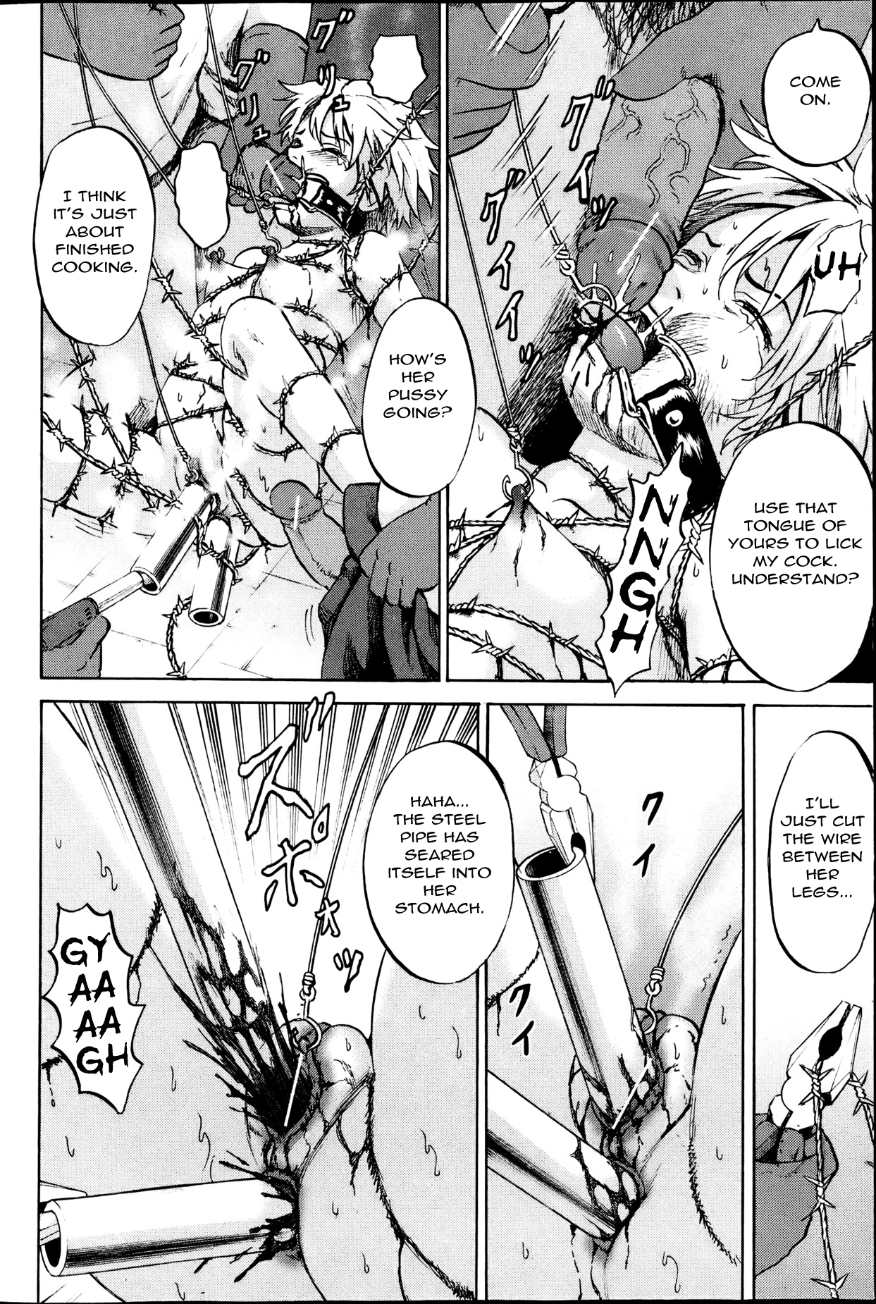 Ingoku no Shoujo-tachi | Sexually Tortured Girls Ch. 15   =StatistcallyNP= page 10 full