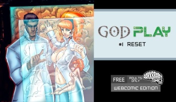 DarkBrainComics - God Play 1-5 cover