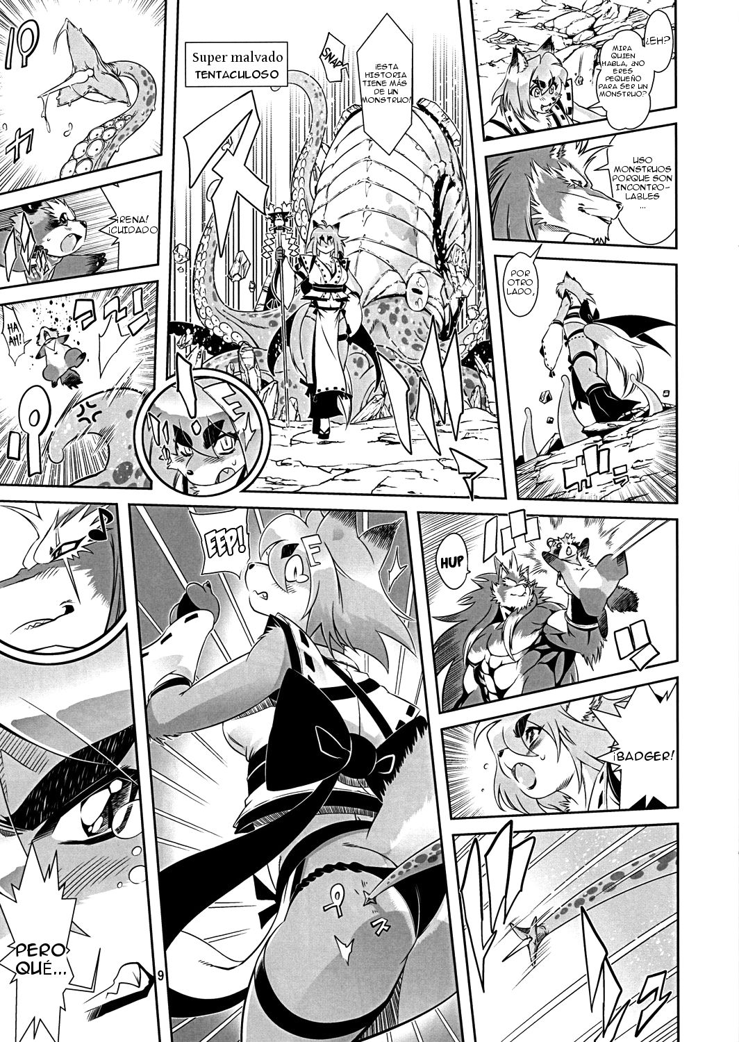 Mahou no Juujin Foxy Rena 1 page 9 full