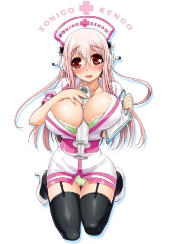 Anime Hottie - Super Sonico cover