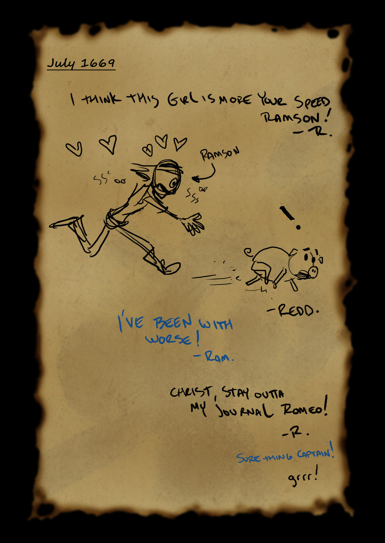 Redd Velvette #1 - The Captain's Journal Addon page 7 full