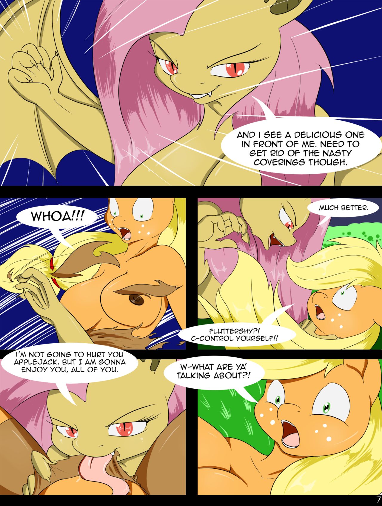 MLP: Temptation Tales  - The Cure by Suirano page 8 full