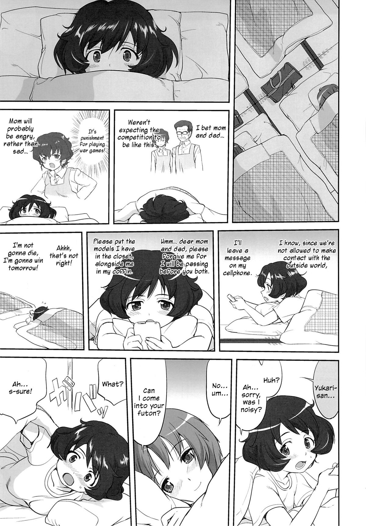 Yukiyukite Senshadou Kuromorimine no Tatakai page 10 full