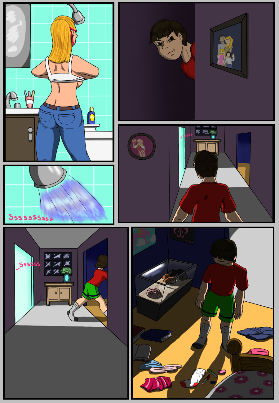 The Panty Snooper  1 + 2 page 1 full