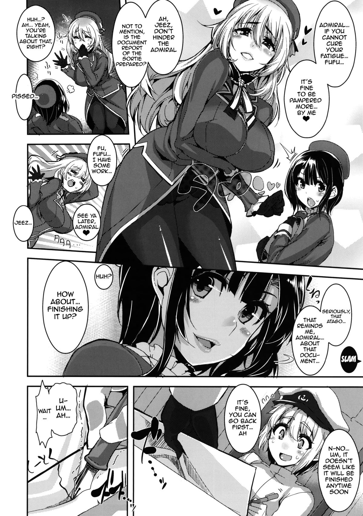 Chicchai Teitoku to Takao-san to Atago-san | Tiny Admiral, Takao-san, and Atago-san page 5 full
