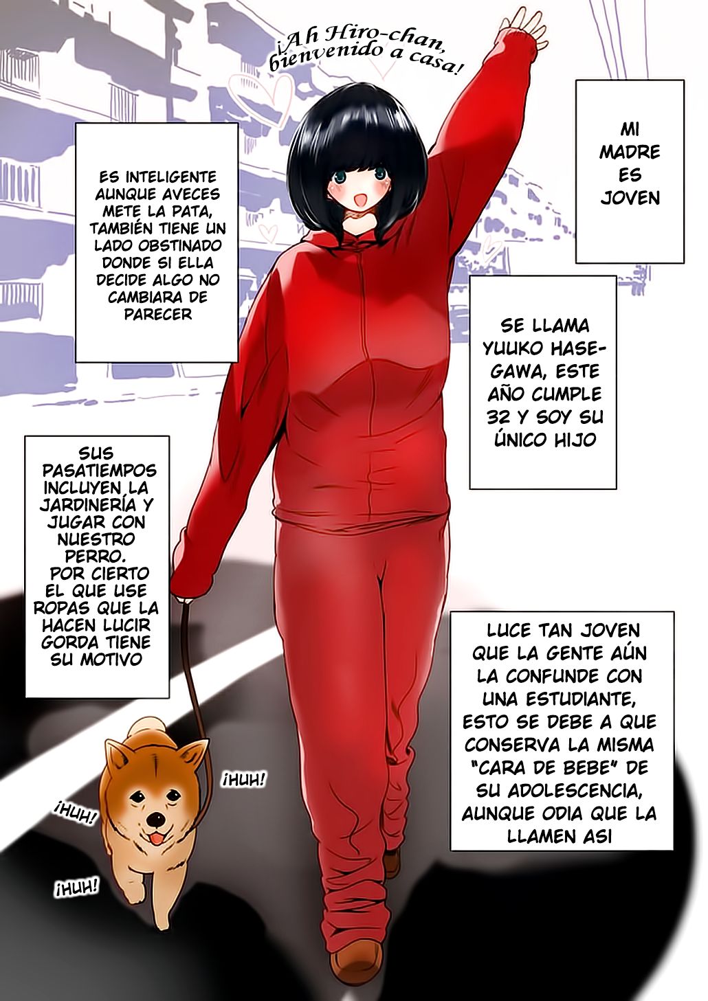 Omamagoto Hasegawa-san chi no Oyakokankei Ichiwame "Haha to Oppai" page 4 full