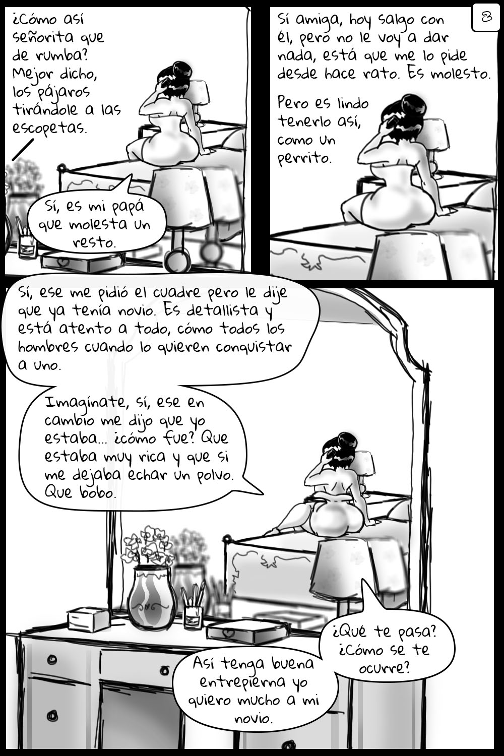 Que buena que esta la hija, que buena que esta la mama - La abstinencia termina page 3 full